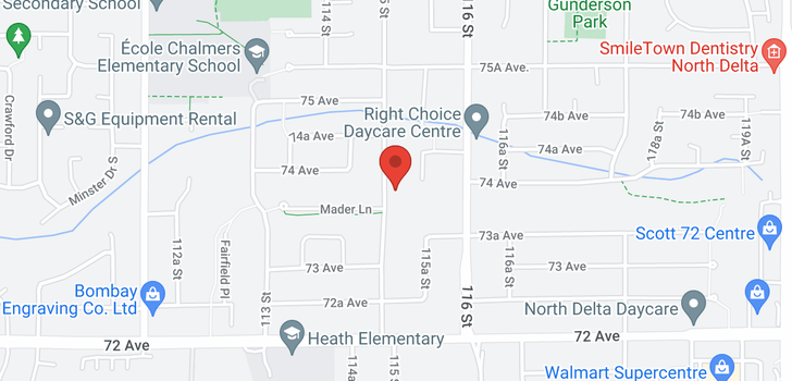 map of 7390 115TH STREET